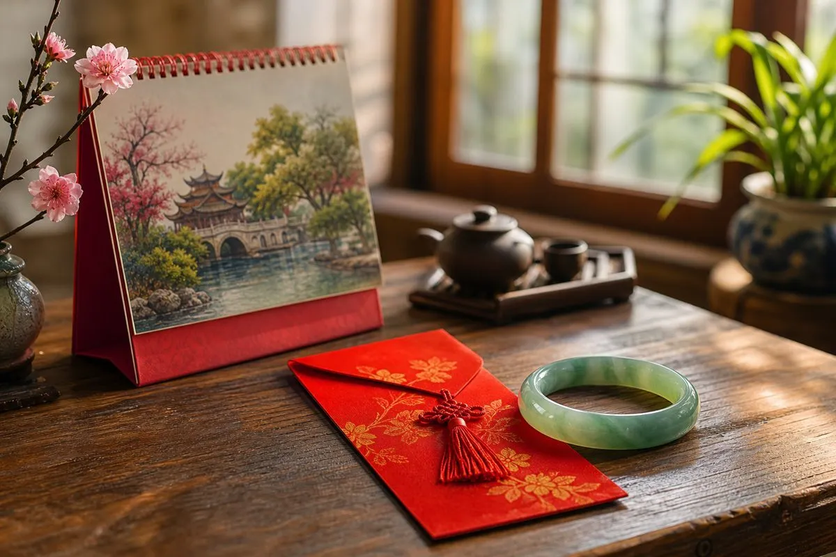 Lịch vạn niên và vật phẩm phong thủy